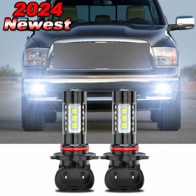 9145 led fog light bulb High Power 160W Lamps 6000K White Foglight Bulbs DRL Kit