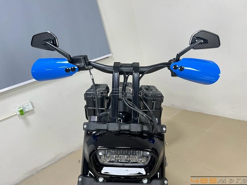 Protectores de manos para Harley Heritage Softail Classic FLSTC FXSTC FLSTN Fat Boy FLSTF Foto 3 de 4