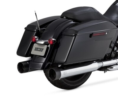 16652 - Vance&Hines OVERSIZED 450 Titan Chrome Slip-On For Touring
