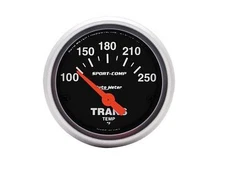 Auto Meter Sport-Comp Electrical Transmission Temperature Gauge 2-1/16" (52mm)