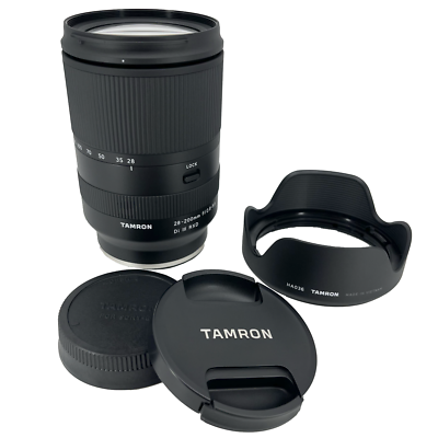 Tamron 28-200mm Di III RXD Lens f/2.8-5.6 for Sony E Mirrorless