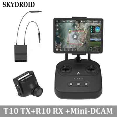 Skydroid T10 Remote Control Transmitter With R10 Receiver Mini-DCAM Camera Set