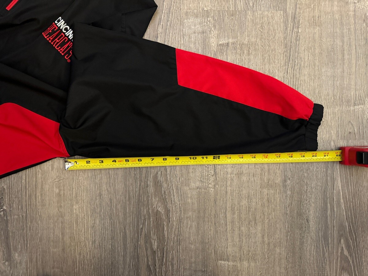 KA Cincinnati Bearcats Pullover QuarterZip Mens Size 2XL