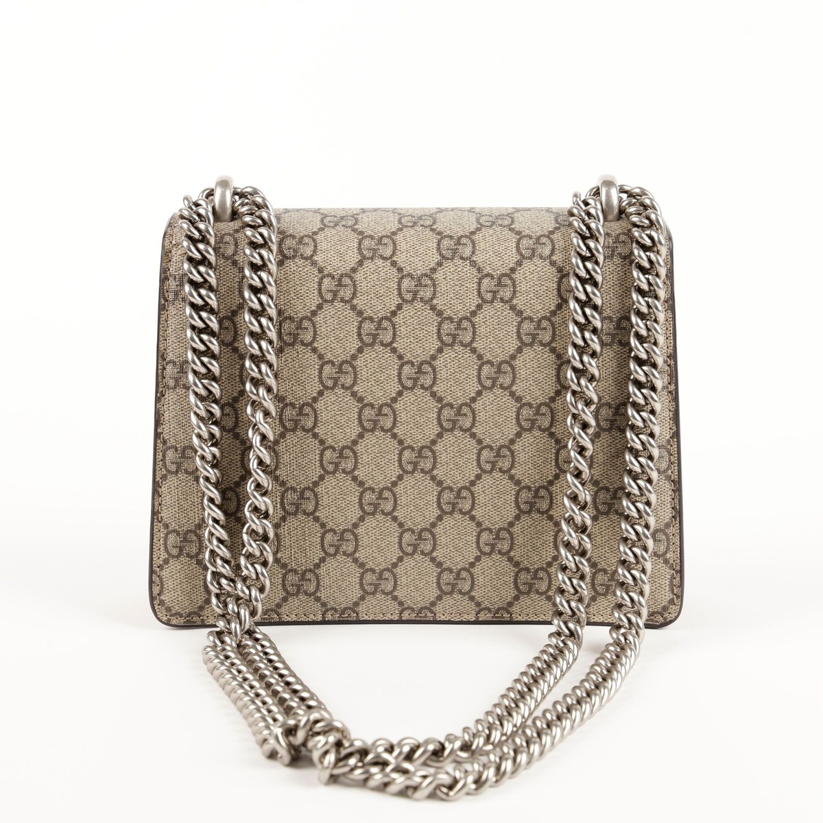 ドッグ様 Gucci ブラックレザー ショルダーバッグ状態☓
