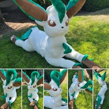 Made To Order Lifesize Eeveelution Inspired Laying plush Within 4 to 6 Weeks