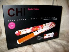 Plancha de peinado/alisado de cerámica profesional CHI Abstract Beauty de 1". Nuevo.