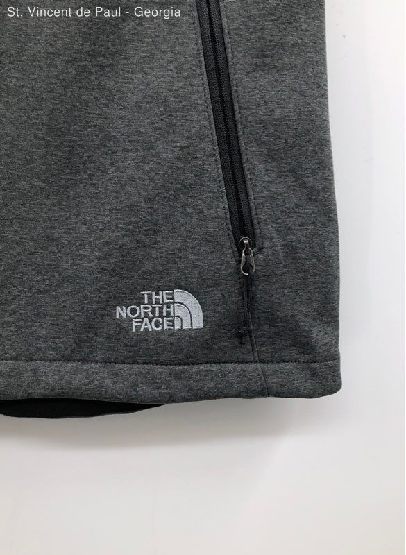 Women's The North Face Black Full Zip Vest Arbor Company - Size Small View 4