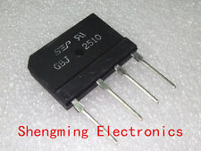 1Pc 4Pins GBJ2510 25A 1000V Single Phases Diode Flat Bridge Rectifiers SEP