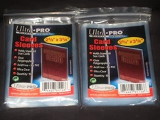 (200) ULTRA PRO Soft Penny Sleeves Standard Trading Card Protective Holders Pack