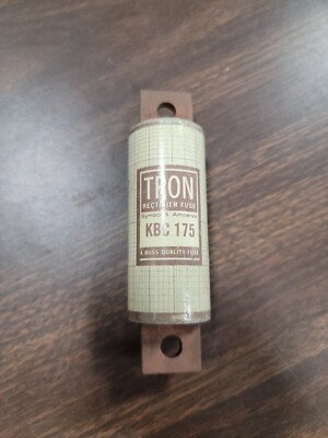 BUSSMANN TRON KBC175- 175AMP, 600V, RECTIFIER FUSE