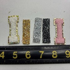 I MIXED LOT 5 "I" PATCHES Letter Initial "I" Bundle 00..