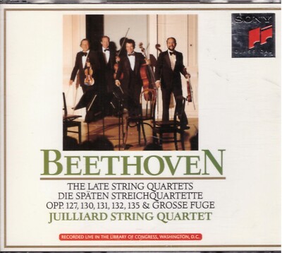 Beethoven: Die letzten Quartette / Julliard Streichquartett - CD