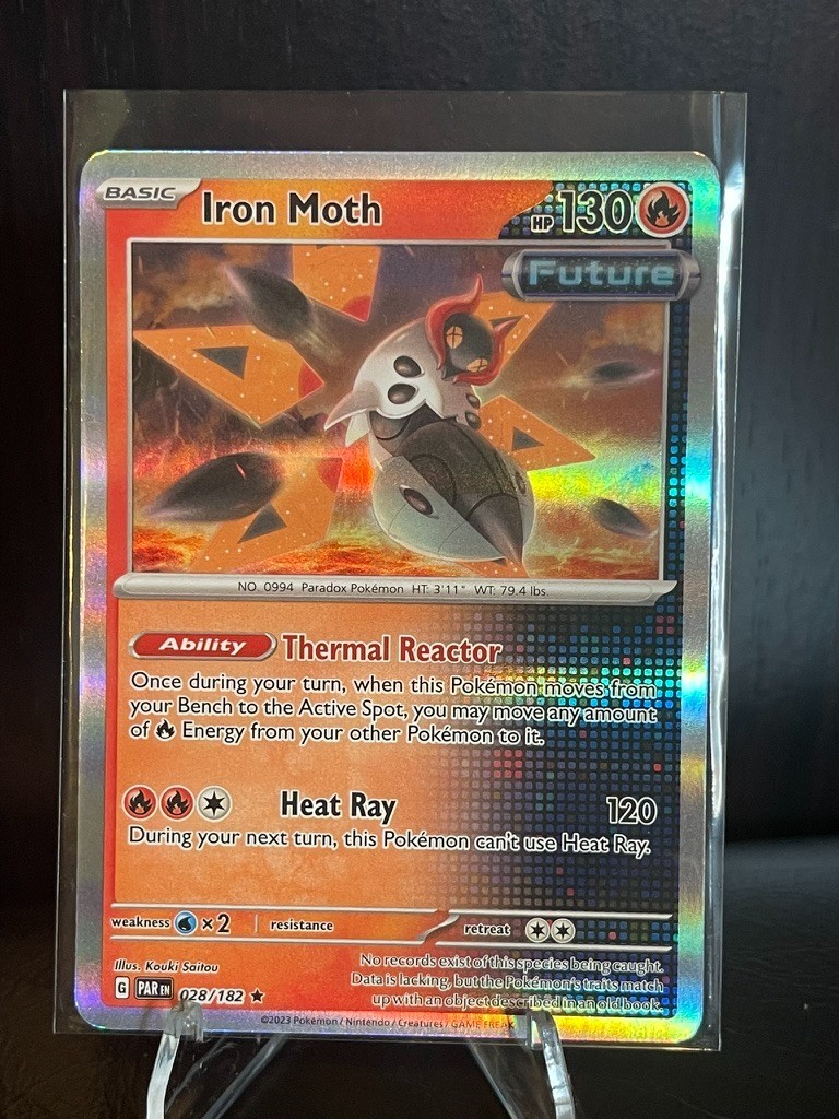 Iron Moth - Holo - 28/182 Paradox Rift - Pokemon TCG - Near Mint