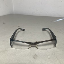 Alain Mikli A0491 17 Eyeglasses Frame Blue Brown 52-17-135 Half Rim
