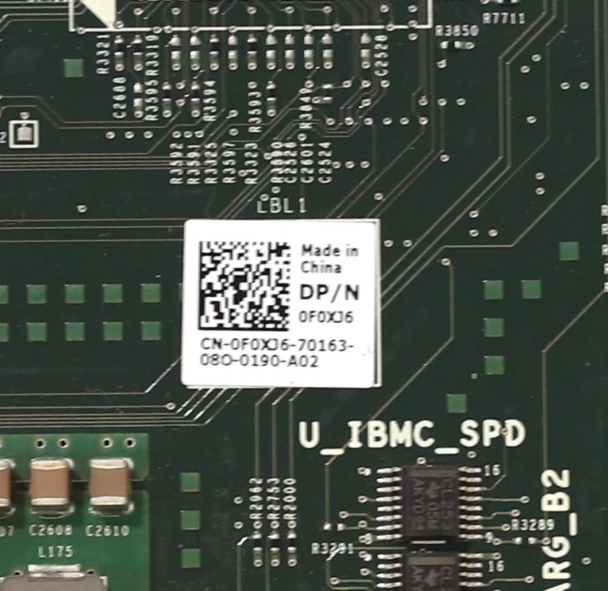 Dell PowerEdge R610 DDR3 Dual LGA1366 Server Motherboard Dell P/N: 0F0XJ6 Tested - Image 4 of 4