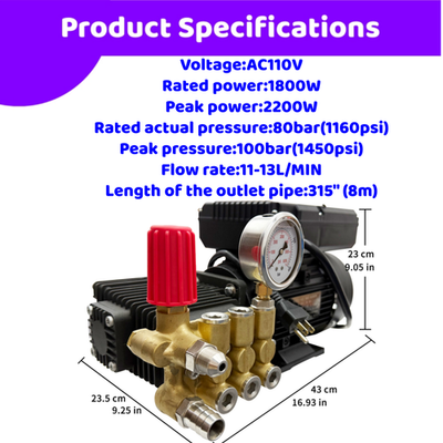 #ad #ad Electric Cleaning Pump 110V Portable High Pressure Washer for Car Floor Courtyar $422.06