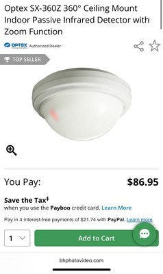 Ceiling PIR Detector