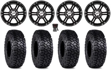 ITP SS212 14" Wheels Black 30" Intersect Tires Can-Am Renegade Outlander