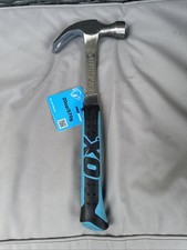 OX Tools OX-P080120 Pro 20oz Claw Hammer 1pc Solid Forged Steel Non Slip Grip