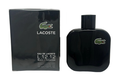 Lacoste L.12.12 Noir for Men 3.3 oz Eau de Toilette Spray