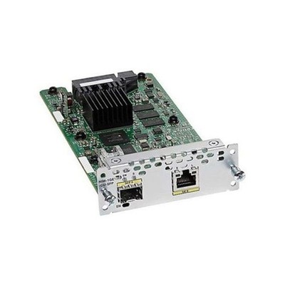Cisco NIM-2GE-CU-SFP, 1 Year Warranty and Free Ground Shipping