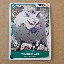 Mountain God EB01-018 Prices | One Piece Japanese Extra Booster Memorial  Collection | One Piece Cards