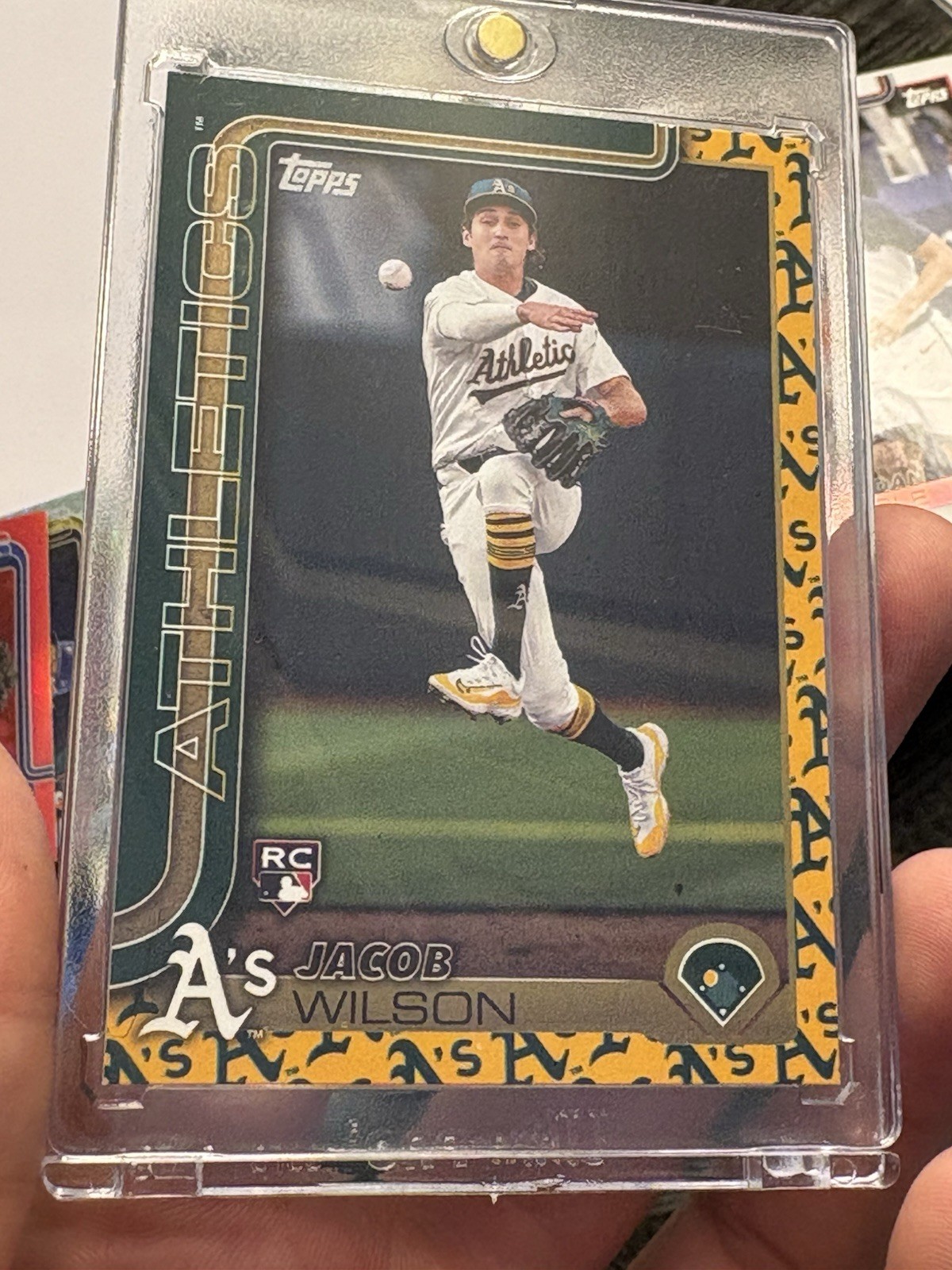 2025 Topps Series 1 - Jacob Wilson #314 Team Color (RC)