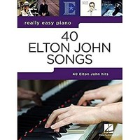 Really Easy Piano 40 Elton John Songs - Paperback - H245Z