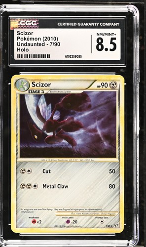 Scizor graded CGC 8.5 for sale on eBay