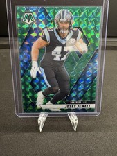 2025 Panini Mosaic -  Josey Jewell Green Mosaic Prizm #248 Panthers