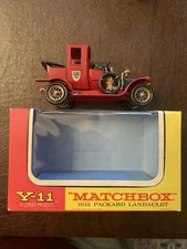 Lesney Matchbox Y-11 Models of Yesteryear 1912 Packard Landaulet - 1960s vintage