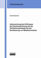 Untersuchung Des Einflusses Der KammerströMung Auf Die Partikelmorphologie ...