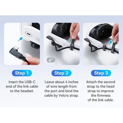 USB 3.0 5M VR Link Kabel für PCVR Streaming mit 90 Grad abgewinkeltem