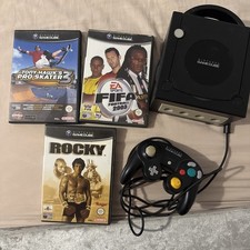 Nintendo GameCube Console No Cables With Controller, 3 Games, Tested & Working