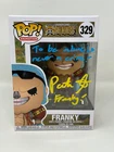 Funko Pop! One Piece Franky #329 Signed by Patrick Seitz