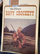 THE BALAD OF DAVY CROCKETT, Vintage sheet music -a Youth Musical Student Editio