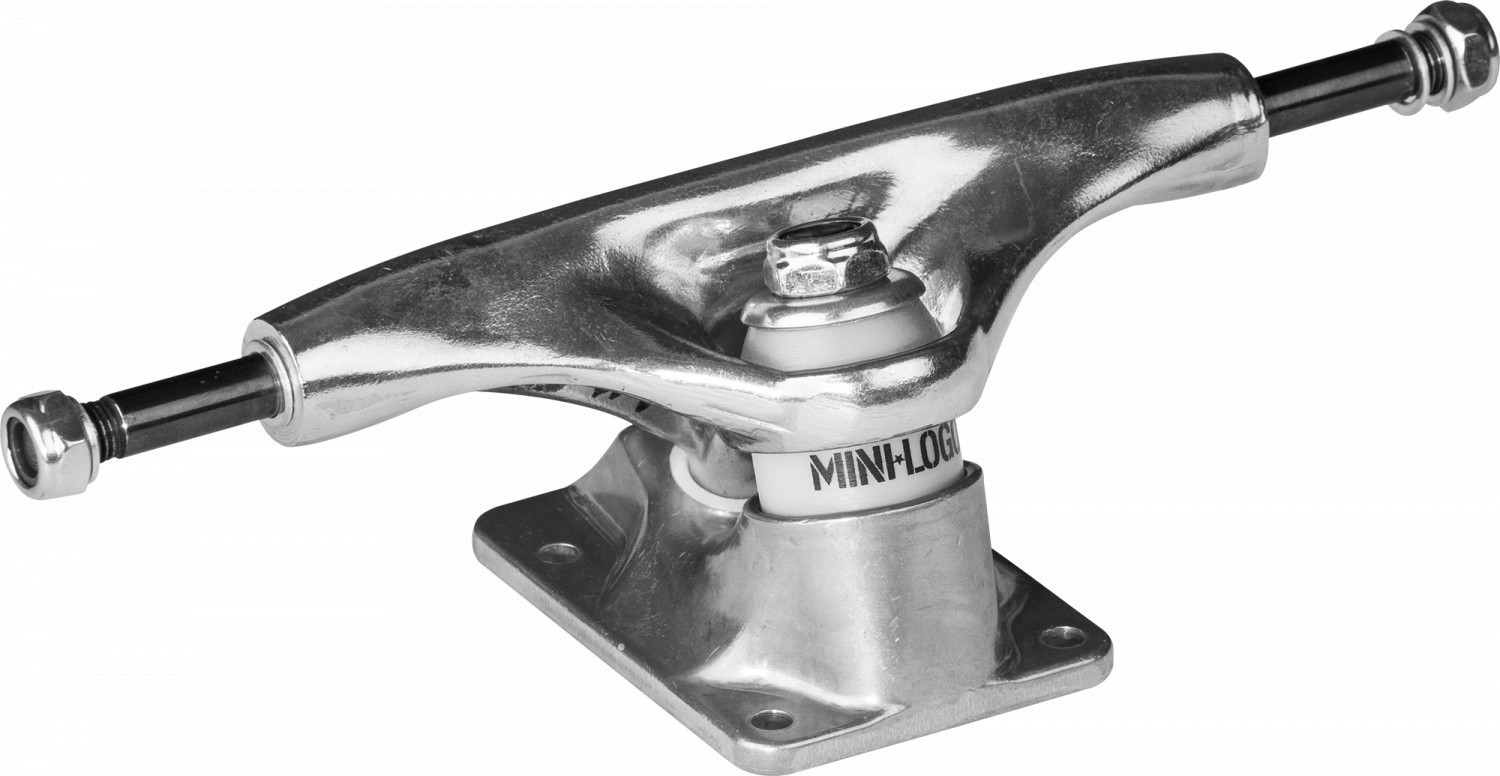 Mini Logo Truck 8.38 Polished RAW Skateboard Trucks (1PAIR=2PIECES)