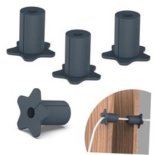 5/8" Wall Grommets for Starlink Mini Cable,Star Link Accessories 4PCS Grey
