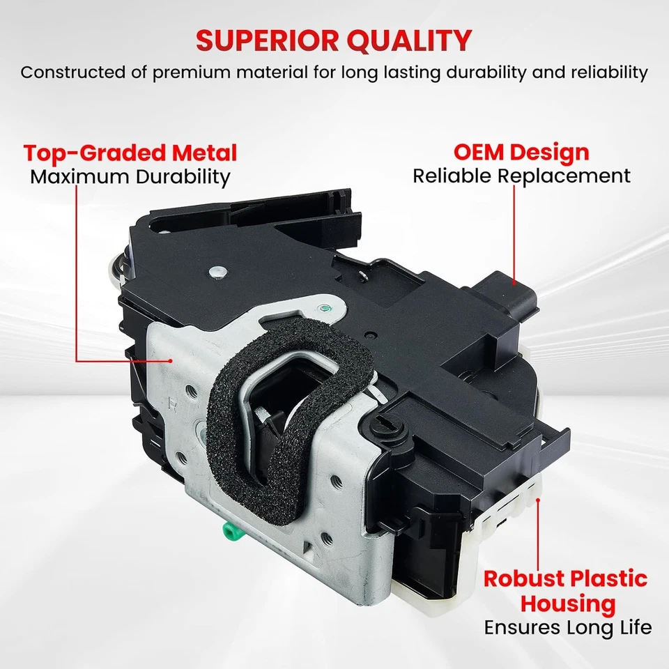Actuador de bloqueo de puerta trasero derecho para Ford Explorer F-150 Taurus Lincoln Mark LT MKS Foto 3 de 4