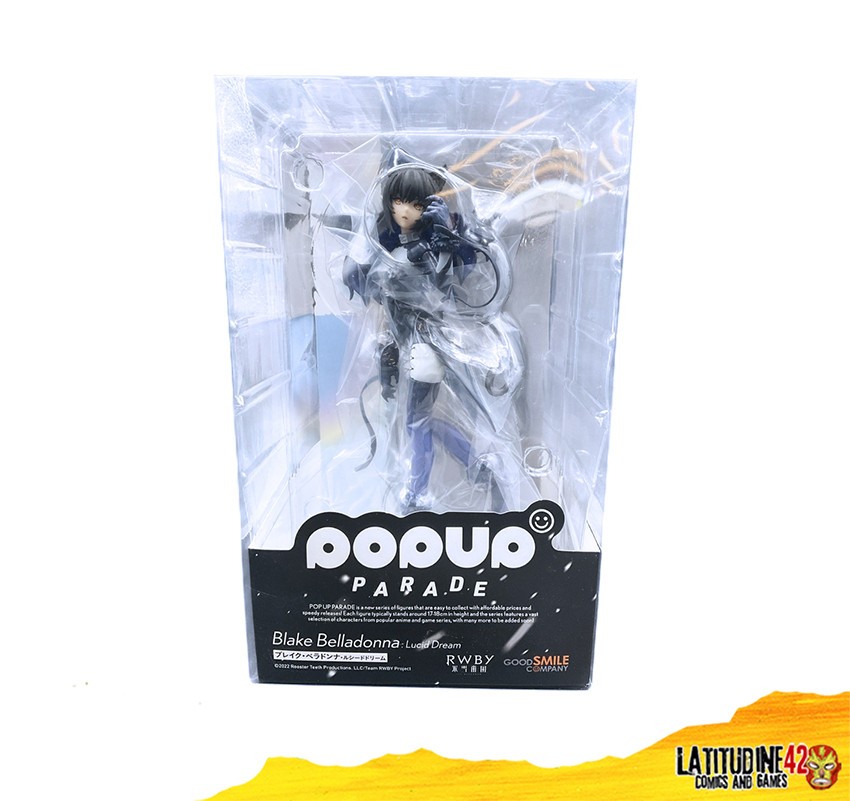 ACTION FIGURE STATUE RWBY BLAKE BELLADONNA 17CM POP UP PARADE