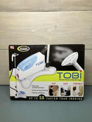 Tobi Steamer & Wrinkle Removing Machine - Portable W/Stand Base TESTED & WORKS
