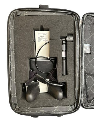 Saunders Cervical Hometrac Deluxe Neck Traction Unit with Case & Gauge