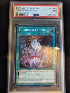 Forbidden Crown BPRO-EN067 Secret Rare Burst Protocol 1st Edition