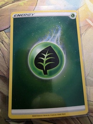 Energy Green Leaf 2020 Champions Path Holo Pokemon