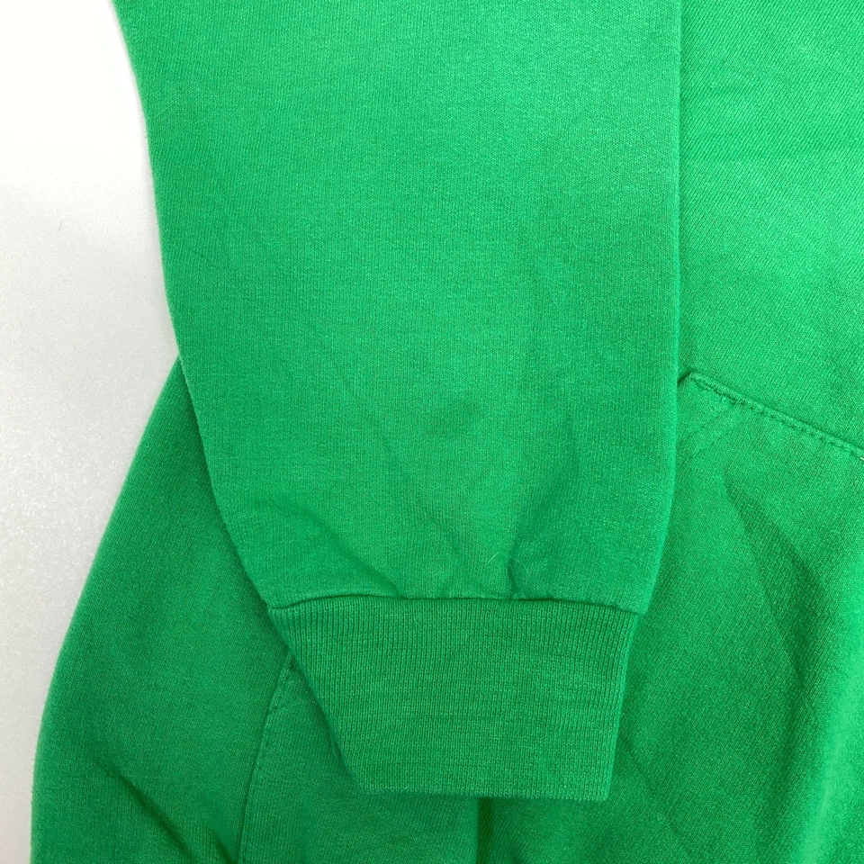 Champion Oregon Ducks Hoodie Youth 14-16 Long Sleeve Green Kangaroo Pocket - Image 2 of 4