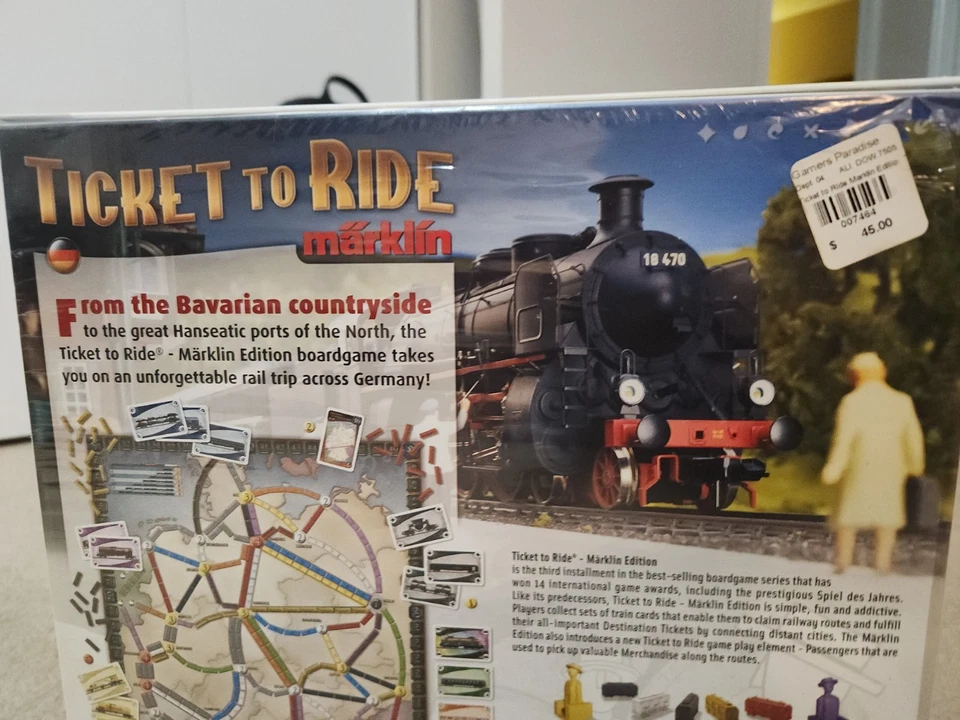 Ticket to Ride board game, 2006 Marklin Collector's Edition, German Map (sealed) - Image 2 of 4