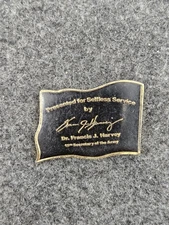 Dr. Francis J. Harvey 19th Secretary Of The Army Presented For Selfless Service