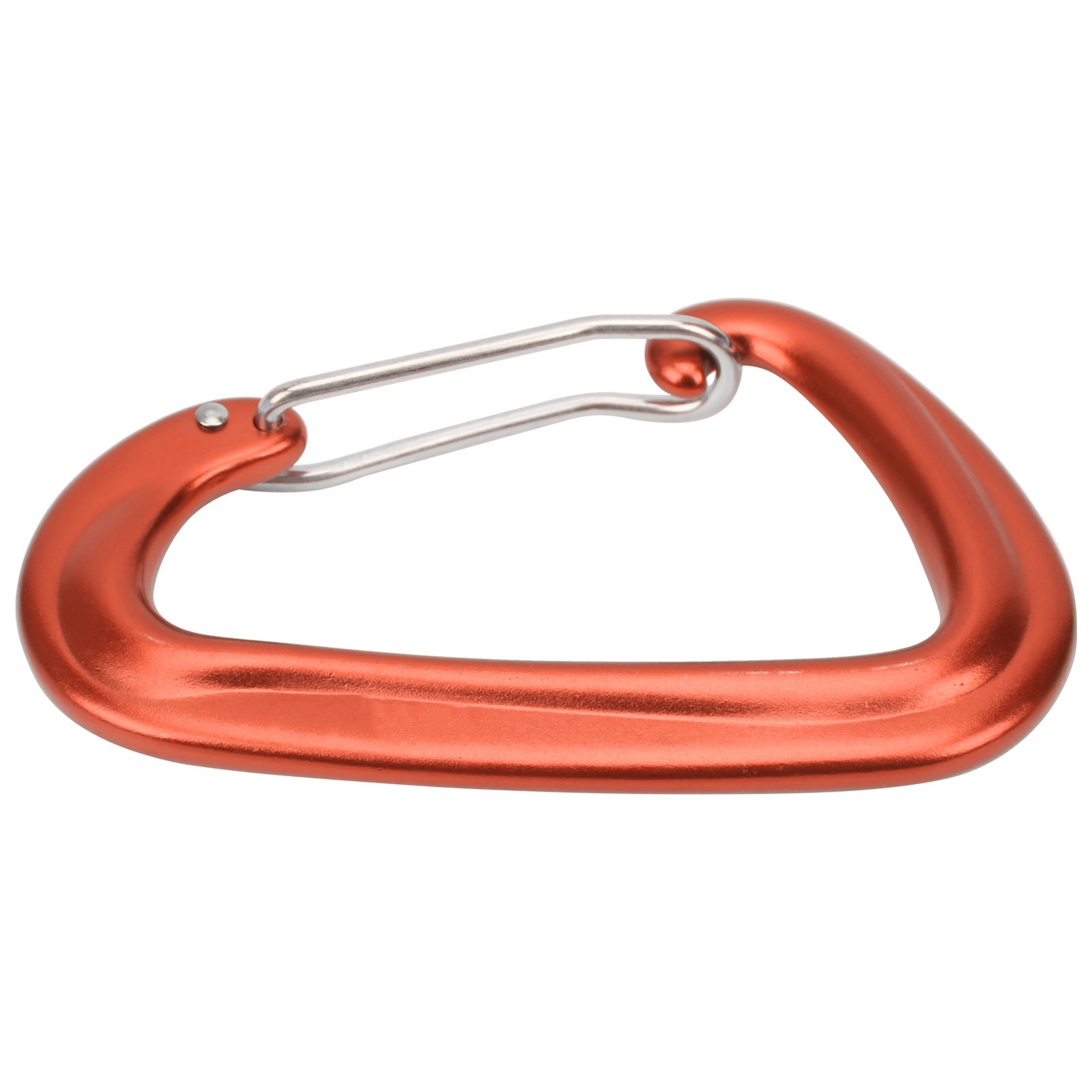 (Orange)Outdoor Carabiners Camping Buckle Aluminum Hook Clip For Hammocks S EC