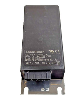 BORGWARNER SEVCON 622/11100-1 G DC - DC CONVERTER 36V/48V - 12V - 300W NEW