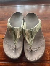 Fitflops Sandals Womens Sz7 Gold